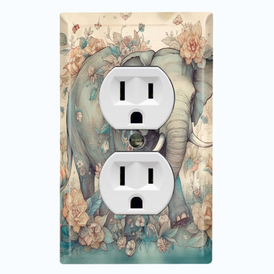 Animals Themed 1 - Gang Toggle Light Switch Standard Wall Plate
