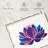 " Purple Lotus Silhouette " by Boho Mama-693041865