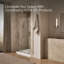 Revel 48'' x 74'' Pivot Shower Door with CleanCoat® Technology-366724967-287638546