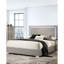 Lit contemporain pour très grand lit oriental dans une teinte taupe, tête de lit ornée de DEL, cadre de lit en métal et bois d'ingénierie avec pieds-1680196054-1680196050