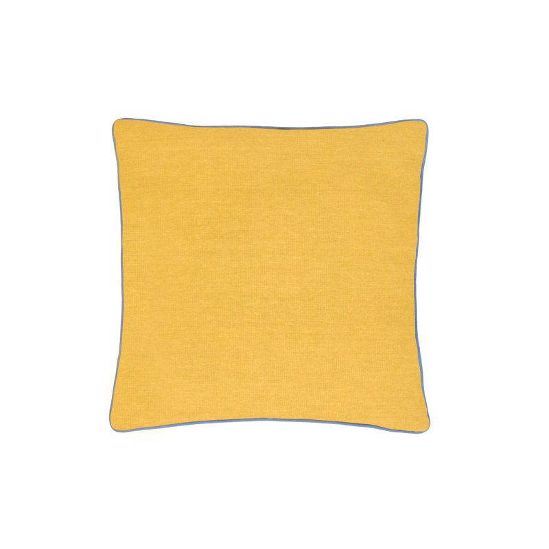 Picnic Perfect Indoor / Outdoor Square Cushion, Ochre