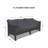 Daun 3-Seater  Patio Sofa Cover