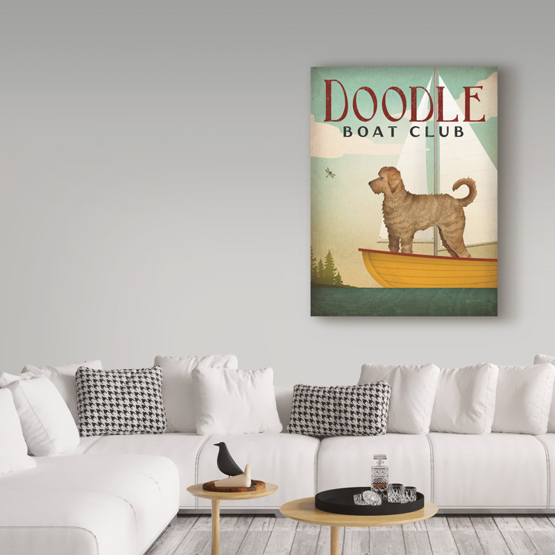 " Doodle Sail " by Ryan Fowler, 19" H x 14" W x 2" D