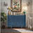 Richard Wooden Sideboard with 4 Doors & Shelves