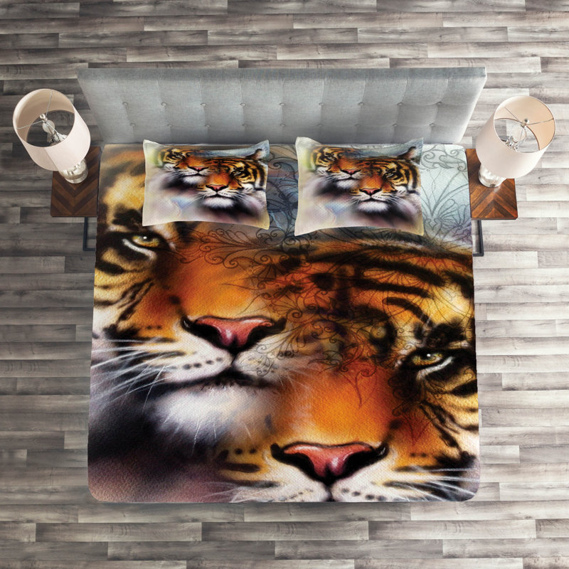 Eclectic Polyester Coverlet