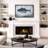 Blue Tuna Fish Artwork, Coastal Marine Life Living Room Pictures, Framed Canvas Giclee Print Wall Art-126136954-126136955