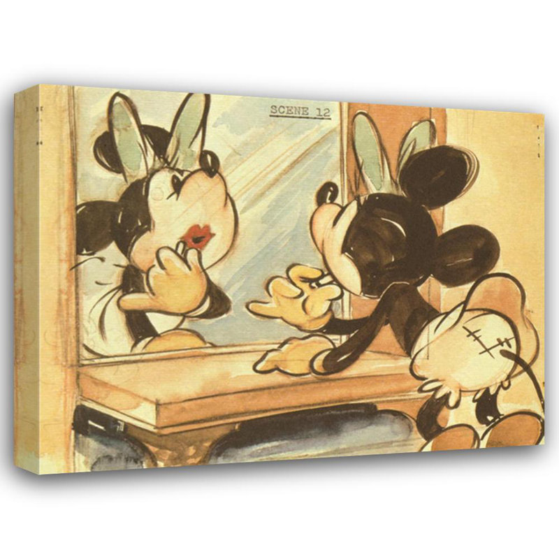 Mickey's Surprise Party, 1939, H 28 po x l 36 po