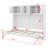 Murphy Bed Wall Bed With Top Cabinets-799017740