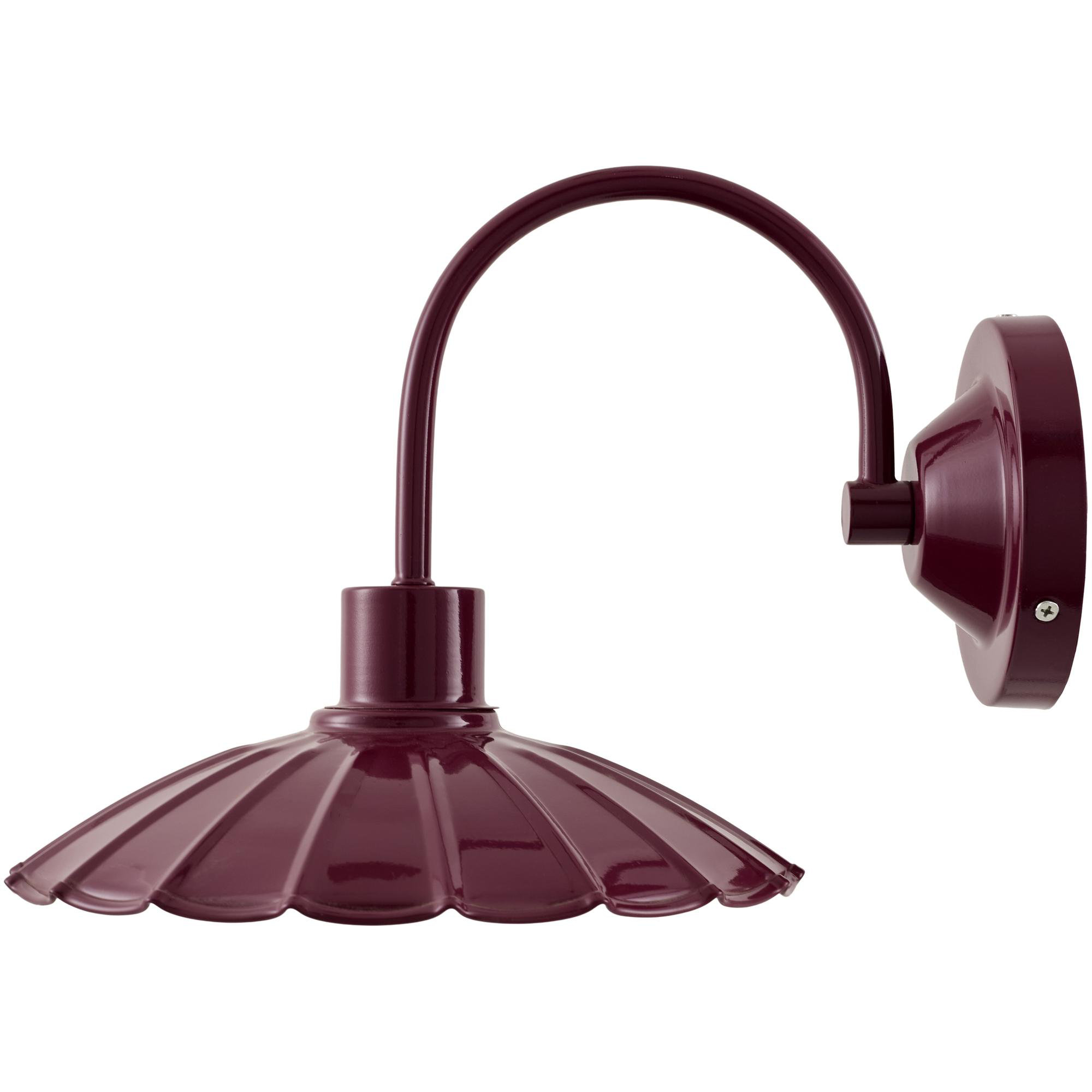 Nigel Pavona Wall Sconce, Maroon