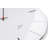 Dome45 (17.7") Wall Clock White Index-69178001