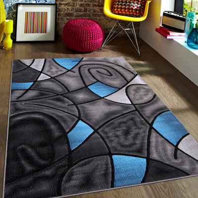 Keefe Abstract Indoor Rug