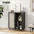 34 Inch Rattan Wine Bar Cabinet-1824770861