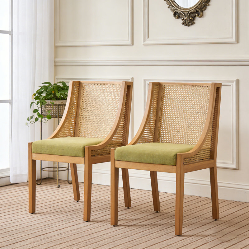 Chaises de salle à manger en rotin