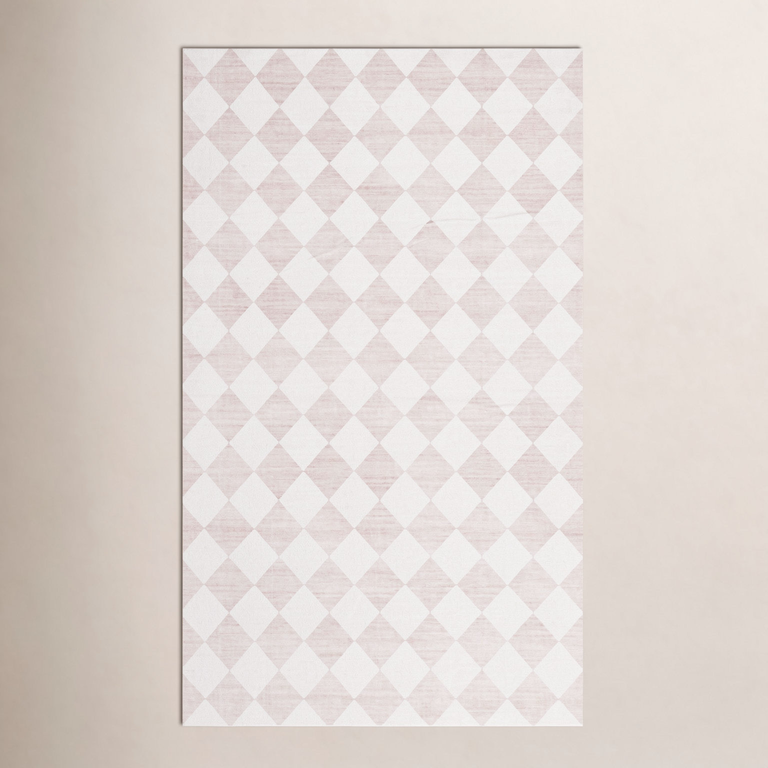 Machine Washable Geometric Rug, Rectangle 4' x 6'