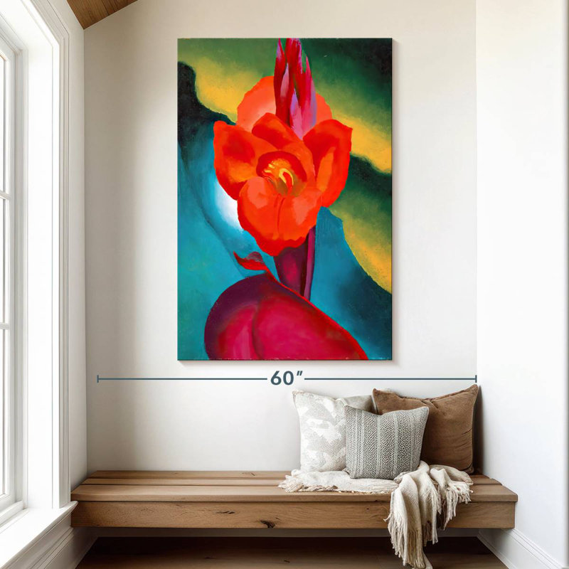 Harnek Red Canna 1919, H 51 po x l 34 po