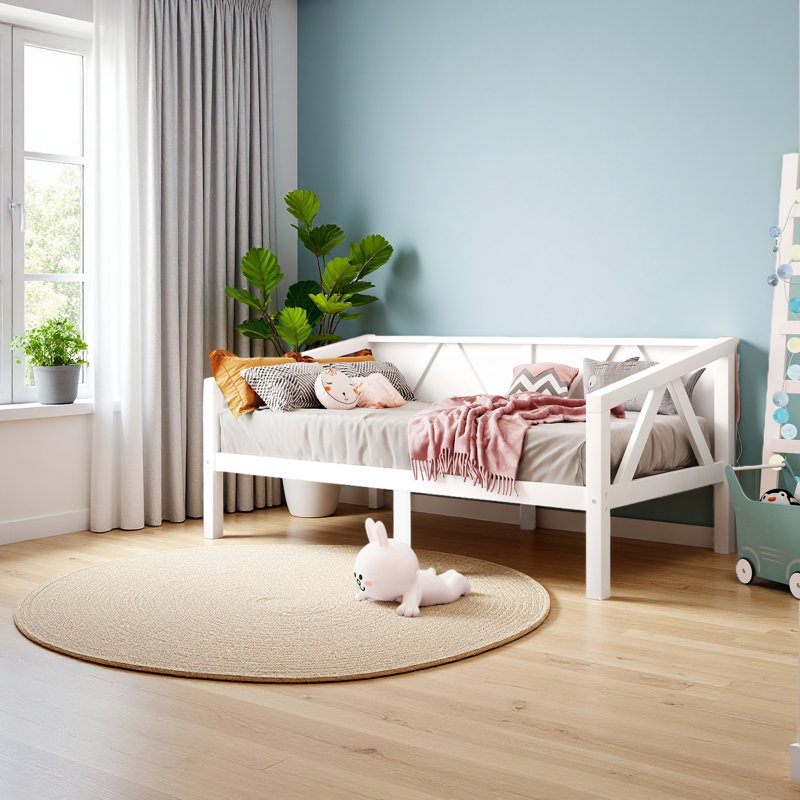 Twin Size Daybed, Twin, White