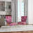 Accent Chair, Beige Floral Pattern Upholstered Decor - Beige Floral Pattern II-2091520760