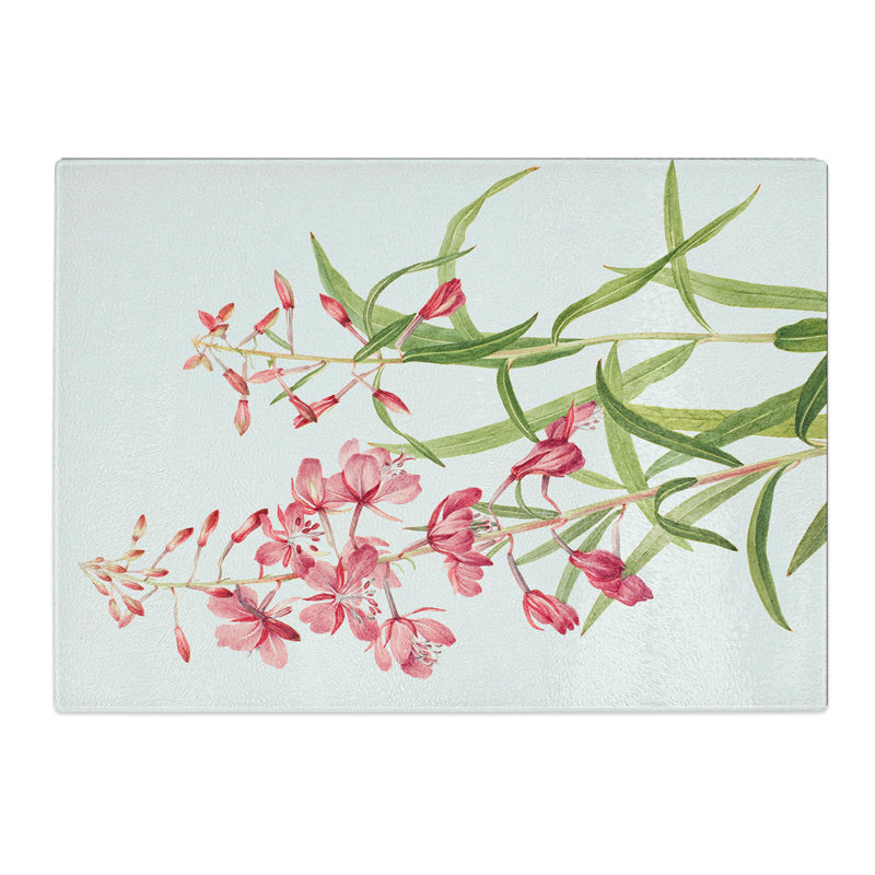 Fireweed by Mary Vaux Walcott Chopping Board, 28.5cm W x 39cm L