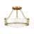 Hathaway 3-Light Semi-Flush Mount Bowl Ceiling Light