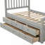 Lit plateforme simple avec rangement en bois massif et 6 tiroirs-1778316461