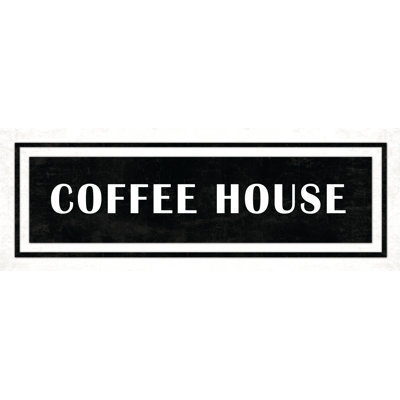 Coffee Houx - Textual Art Print