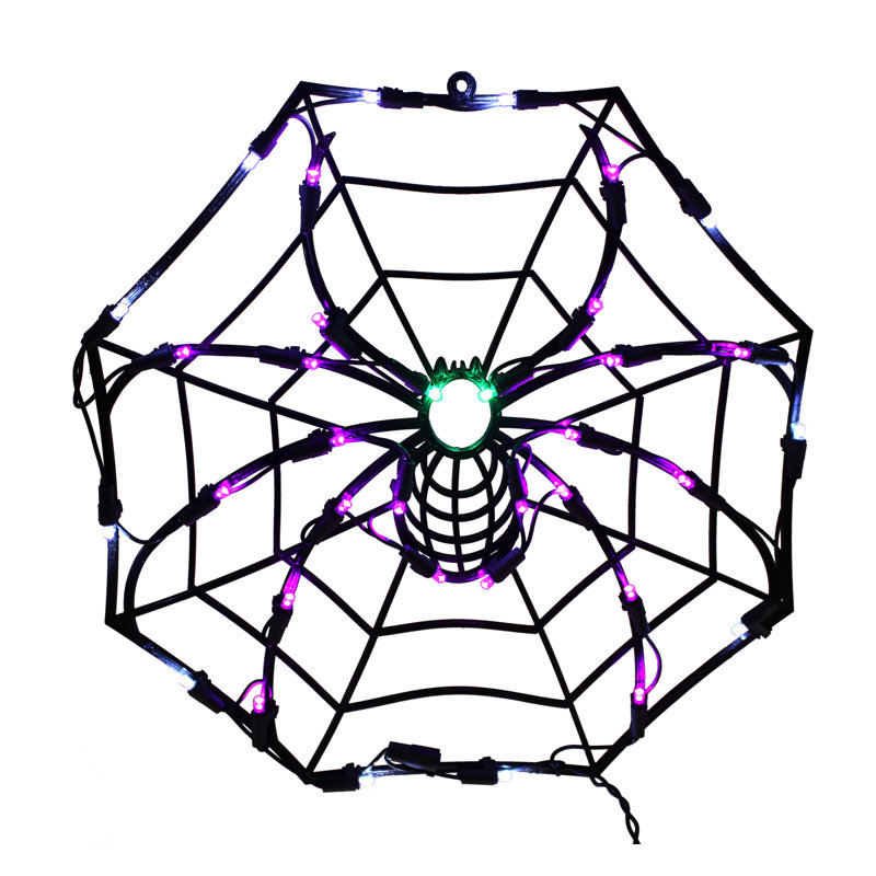 Spider Web 17'' LED String Lights