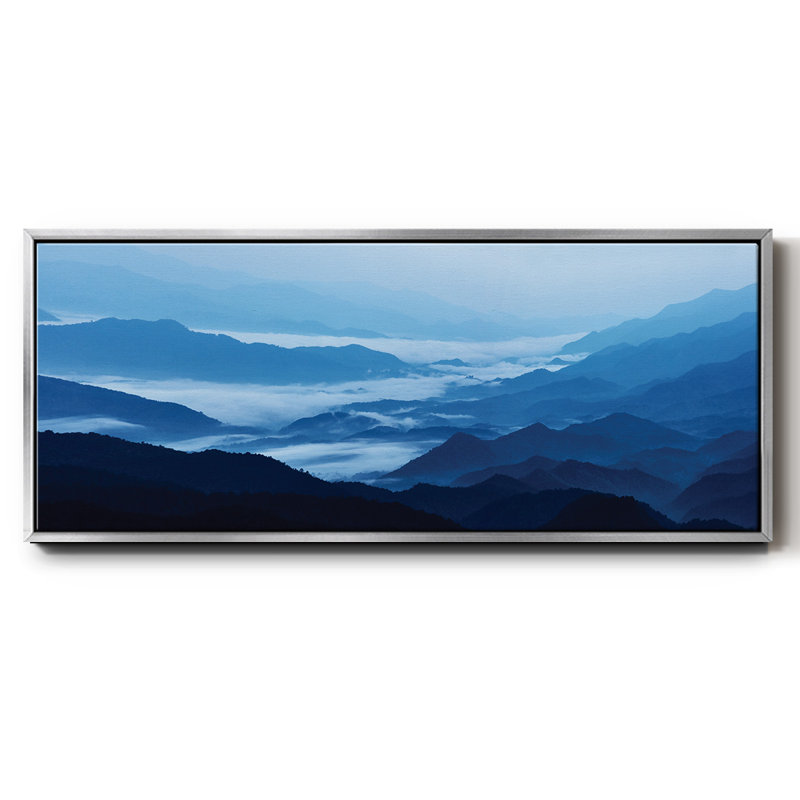 Misty Mountains XIII - Toile encadrée