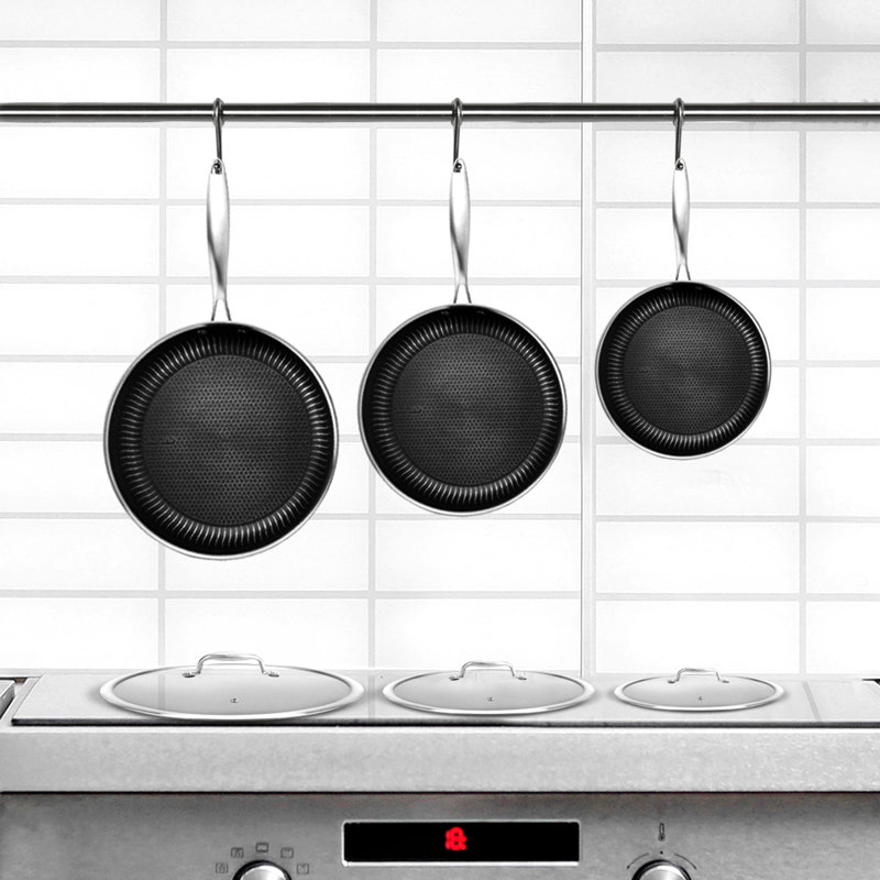 6 - Piece Non-Stick Aluminum Cookware Set