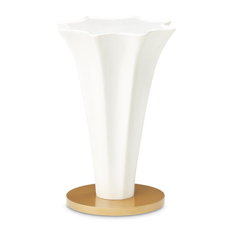 La Terrazza End Table, Cream