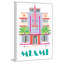 Miami Art Deco - impression d'art graphique-27088470-27059698