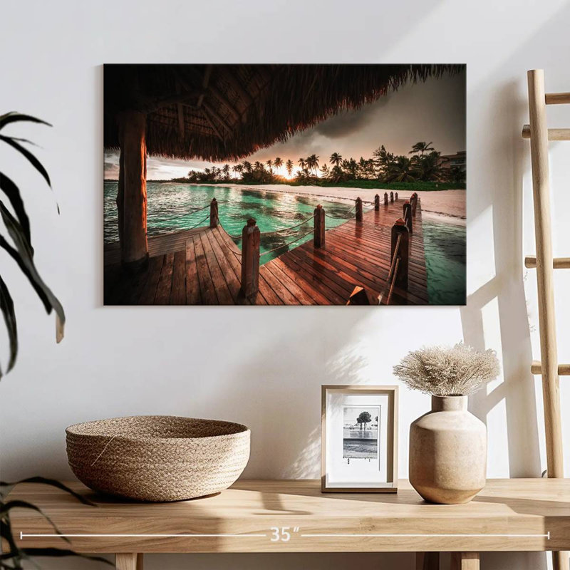Villa sur l'eau à Pointe Cana, H 8 po x l 12 po