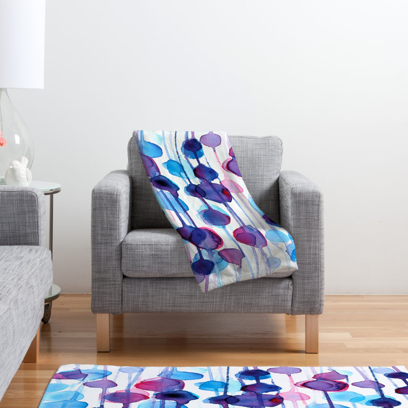 CMYKaren Throw Blanket, Large