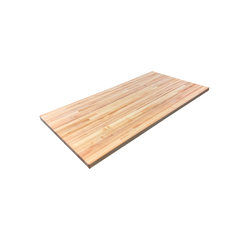 Dessus Knya Butcher Block, 1,5 po x 26 po x 50 po, Noyer