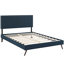 Lit plateforme Macie avec pieds ronds évasés-463573477-463573486
