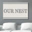 « notre sac de farine de farine nest »-impression sur art textuel-23266312-23266310
