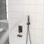 Système de douche mural carré de 12 pouces avec douchette cascade et douche à main-122006065
