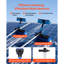 Ensemble de nettoyage de panneau solaire, ensemble de poteau alimenté à l'eau avec brosse de nettoyage, distributeur de savon, poteau télescopique extensible en aluminium de 39 pi, tête de brosse rotative à 180 °, pour panneaux solaires montés sur le toit, fenêtres-131222869