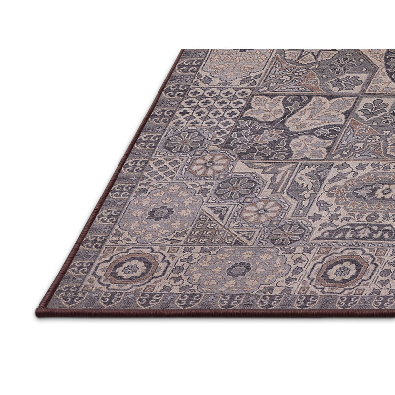 Tapis oriental gris, Rectangle 7 pi x 9 pi