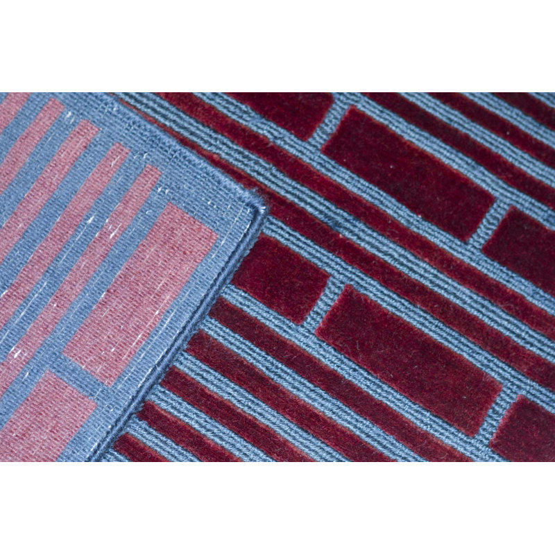 Wool Geometric Area Rug