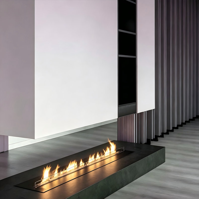 Humidificateur électrique pour foyer 39,37 po, H 6,3 po x l 39,37 po x P 9,45 po