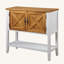 Buffet Katrin avec tablette inférieure et armoire à 2 portes, console avec rangement pour armoire-1290255056