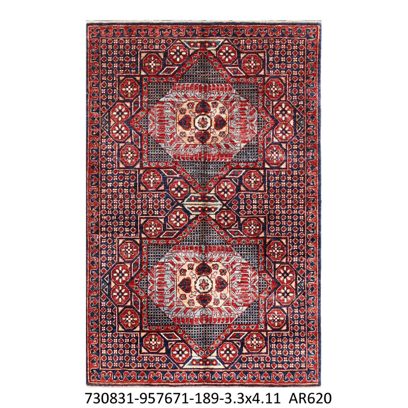Aryana Hand Woven Wool Oriental Area Rug