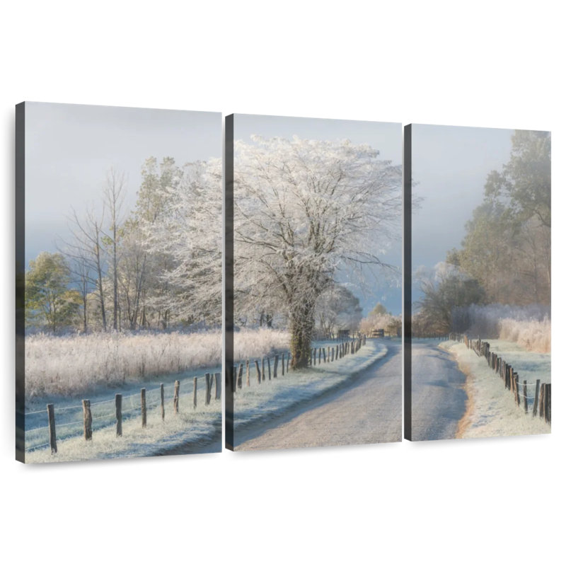 Alvord A Frosty Morning, H 32 po x l 50 po