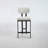 Set of 2 Upholstered Bar Stools with Sturdy Metal Legs for Various Spaces-438359531