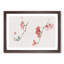 Pink Flowers & Thorns - Framed Print-56892484-56892490