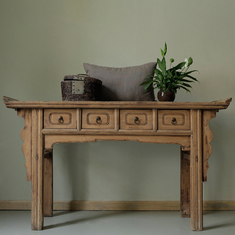 Console simple de style chinois