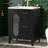 Bathroom Vanity with Sink, Two Drawers and  Adjustable Shelf-256442252