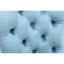 Chaise haute en velours bleu Sw2001lb avec rivets décoratifs et pieds en bois-240074593