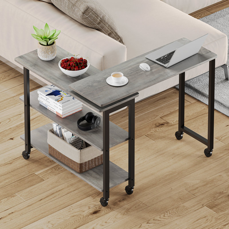 Ollins End Table, Grey