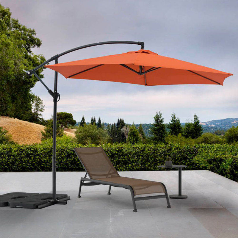Parasol en porte-à-faux Landgrove, Orange